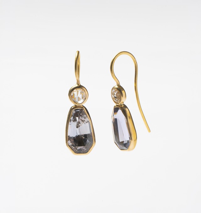 Les Pièces Uniques - Boucles d'oreilles Adelline EA/Tanz&Dia