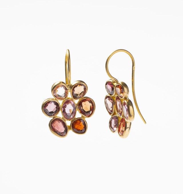 Les Pièces Uniques - Boucles d'oreilles Adelline EA/Spinel.P