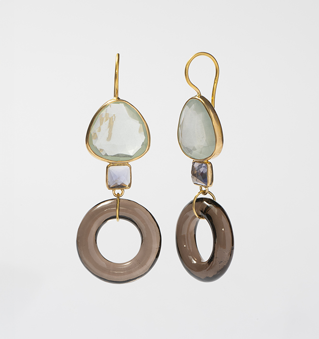 Earrings Adelline EA/AMop&Iol&ST
